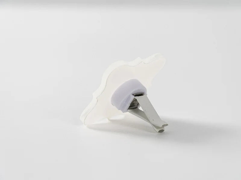 Acrylic Car Air Freshener Holder (Lacey, 5.5*5.5*4.3cm)