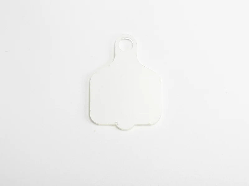 Sublimation Blanks Acrylic Name Tag for 40oz Stanley Tumbler (5.9*8.2*0.4cm,Paddle Shape)