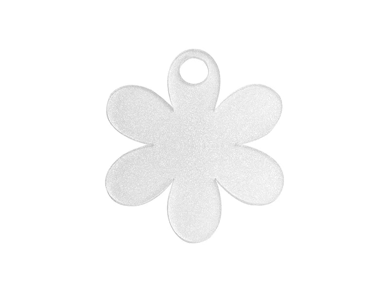 Sublimation Blank Acrylic Glitter Name Tag for 40oz Stanley Swivel Lid