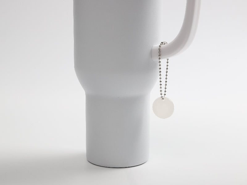 Sublimation Acrylic Name Tag Ornament for Stanley Tumbler(φ2.5*0.2cm,RND shape)