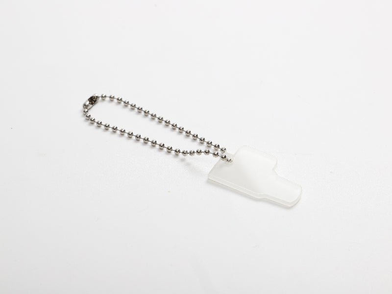 Sublimation Acrylic Name Tag Ornament for Stanley Tumbler(2*3.4*0.2cm,Tumbler shape)