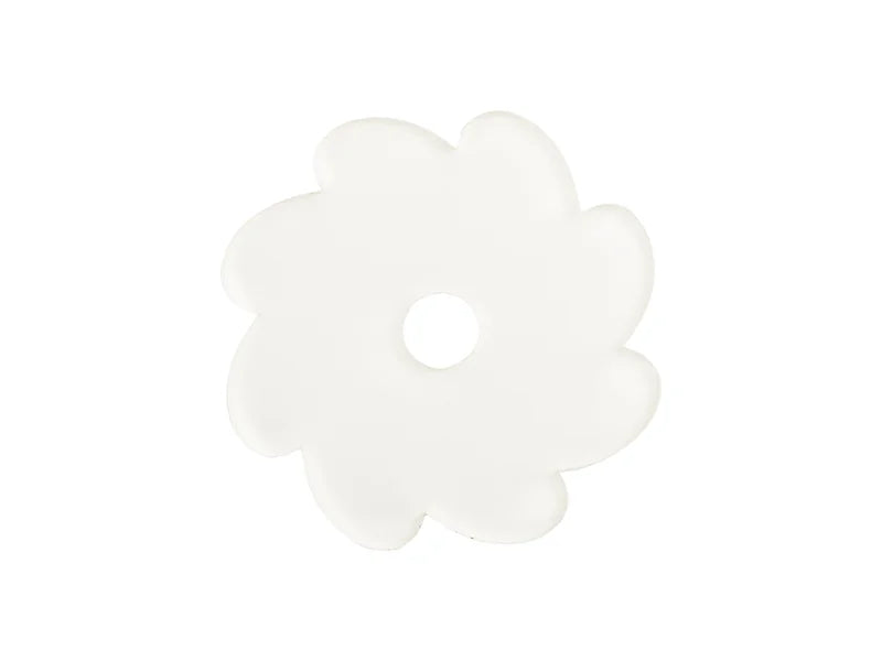 Sublimation Blanks Acrylic Name Tag (8.1*8.1*0.4cm,Wheels Shape)