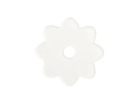 Sublimation Blanks Acrylic Name Tag (8.1*8.1*0.4cm,Lace Shape)