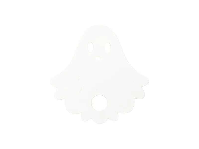 Sublimation Blanks Acrylic Name Tag (6.5*6.5*0.4cm,Halloween Ghost Shape)
