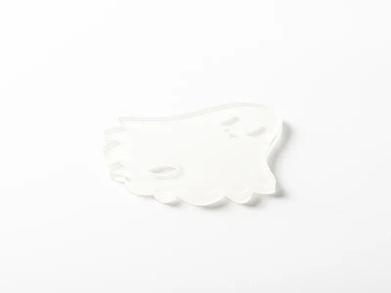 Sublimation Blanks Acrylic Name Tag (6.5*6.5*0.4cm,Halloween Ghost Shape)