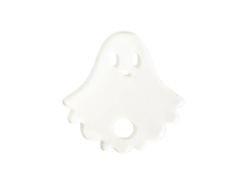 Sublimation Blanks Acrylic Name Tag (6.5*6.5*0.4cm,Halloween Ghost Shape)