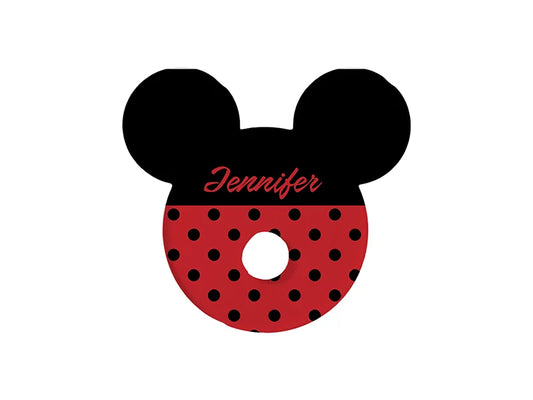 Sublimation Blanks Acrylic Name Tag (7*7.3*0.3cm,Mickey Shape)