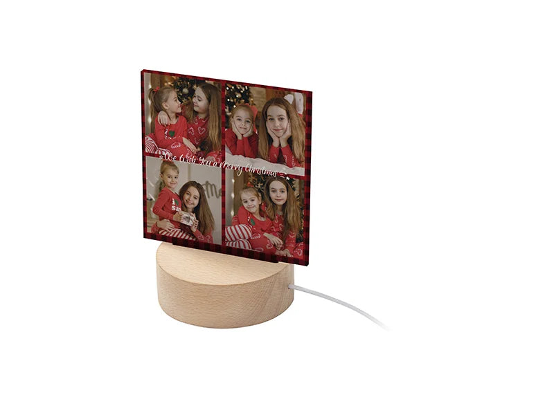 Sublimation Blanks Acrylic Photo Frame(Retangular, 13*15*0.4cm)