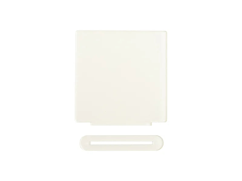 Sublimation Blanks Acrylic QR Code Photo Frame with Base(Square,12*13*0.4cm)