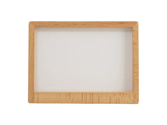 Sublimation 7" Beech Wood Photo Frame with Acrylic Insert