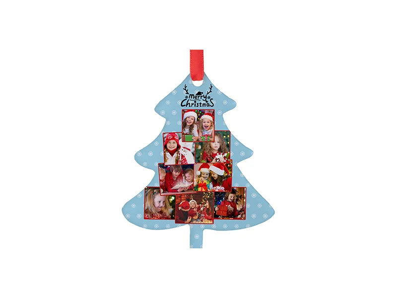 Sublimation Blank Acrylic Ornament (Tree, 7*8.5*0.4cm)