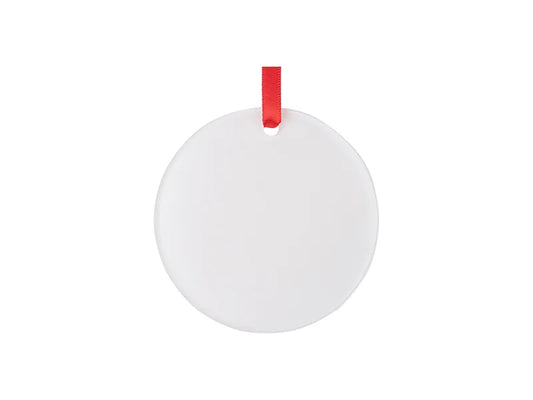 Sublimation Blank Acrylic Ornament (Circle, Φ7.6*0.4cm)