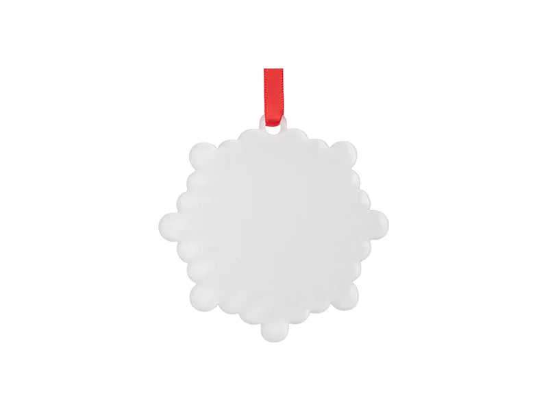 Sublimation Blank Acrylic Ornament (Snowflake, 7.6*7.6*0.4cm)