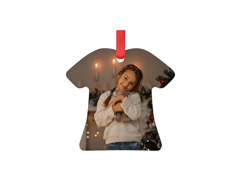 Sublimation Blank Acrylic Ornament (T-shirt, 7.6*7.1*0.4cm)