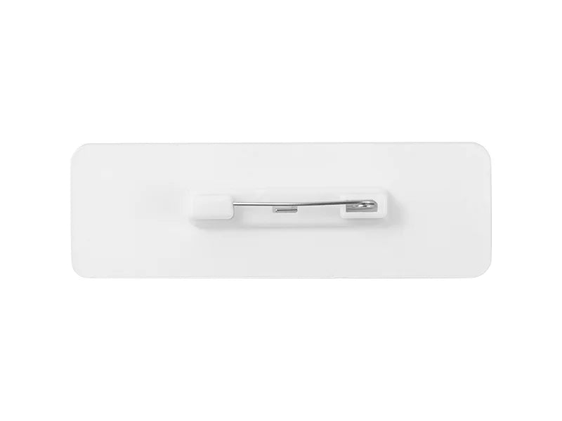 Sublimation Blanks Acrylic Name Badge(Rectangle, 7.6*2.5*0.4cm)
