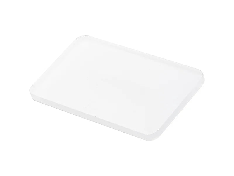 Sublimation Blanks Acrylic Name Badge(Rectangle, 7.6*4.5*0.4cm)