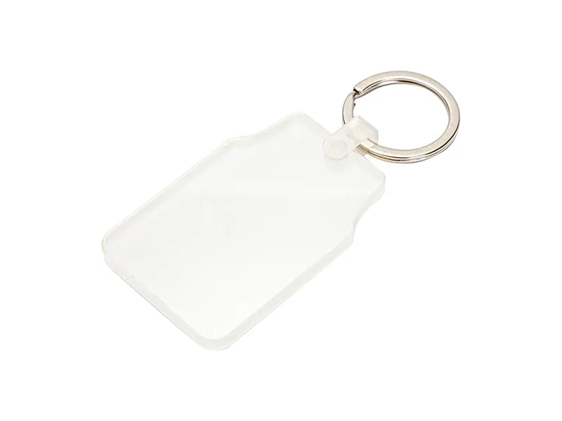 Sublimation Blank Acrylic Keychain (Basketball Jersey)