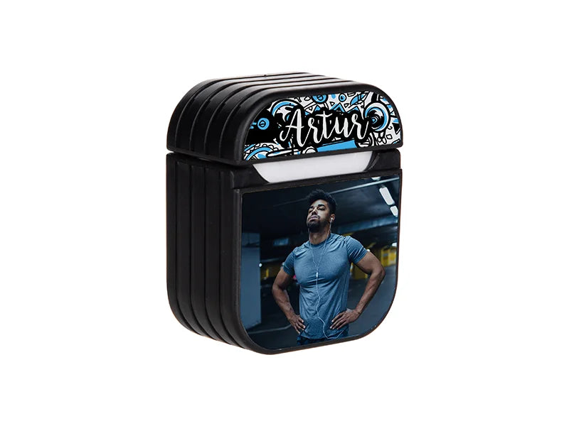 Sublimation AirPods 2 Headphone Charging Box Cover (Black)