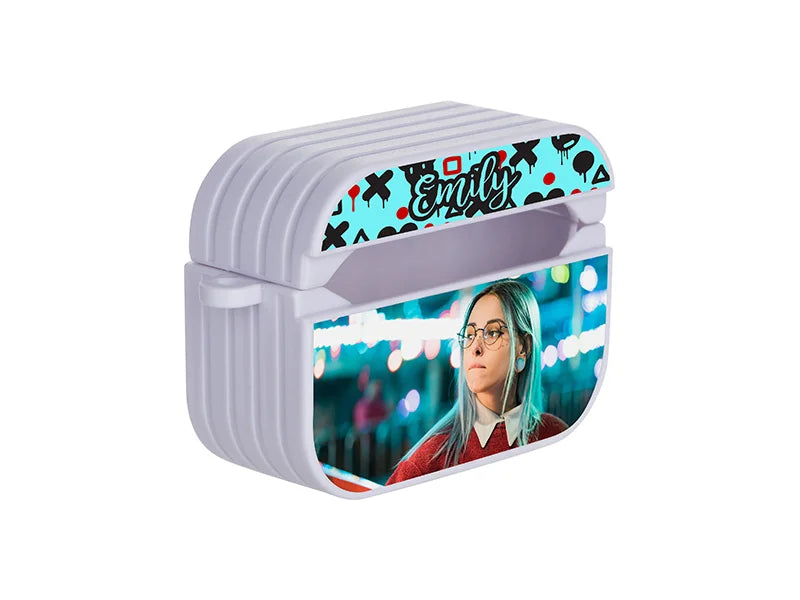 Sublimation AirPods Pro Headphone Charging Box Cover (White)