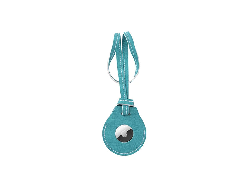 Sublimation Blanks PU AirTag Holder Bag Charm with Strap