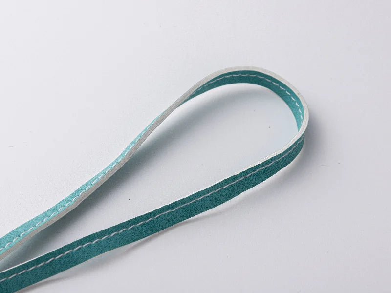 Sublimation PU AirTag Holder with Strap Bag Charm(Green)