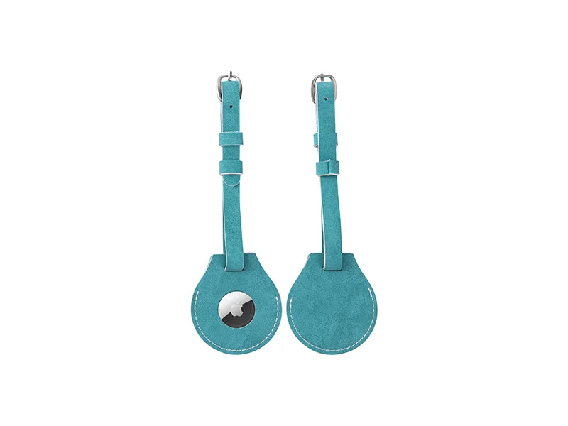 Sublimation Blanks PU AirTag Luggage Tag Holder