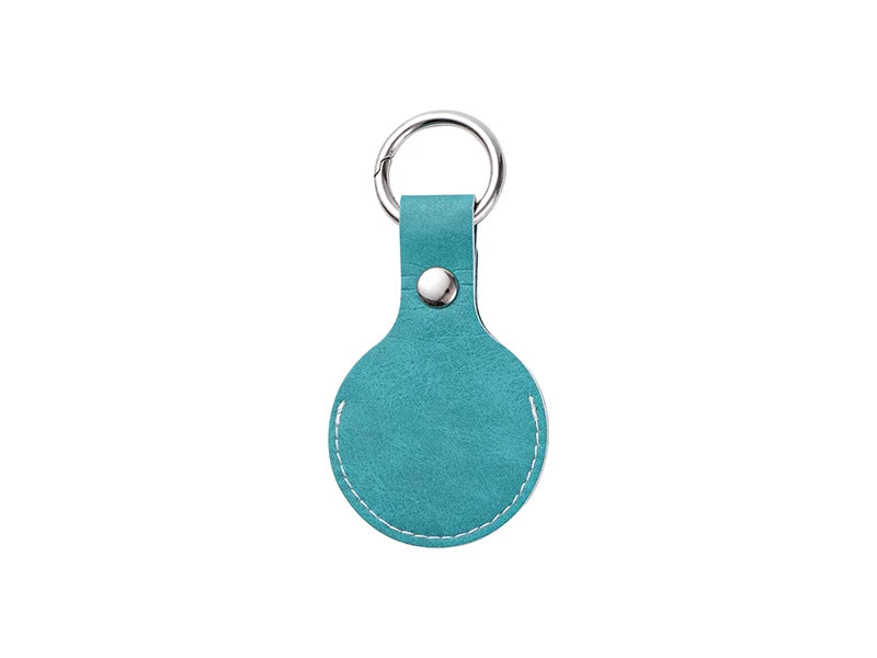 Sublimation Blanks PU AirTag Keychain Holder