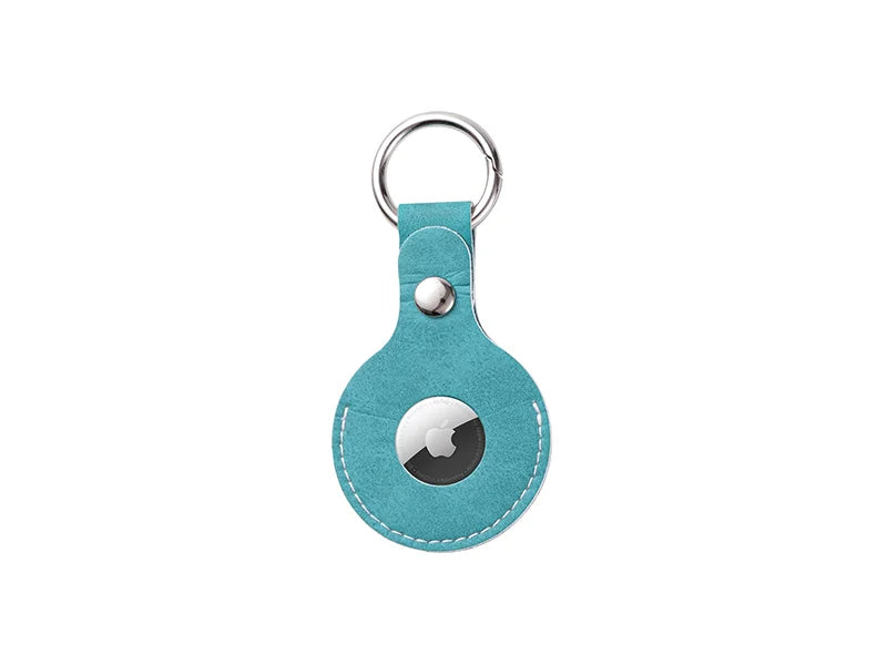 Sublimation Blanks PU AirTag Keychain Holder
