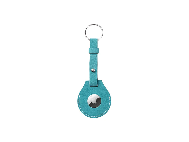 Sublimation Blanks PU AirTag Keychain Holder (Long Strap)