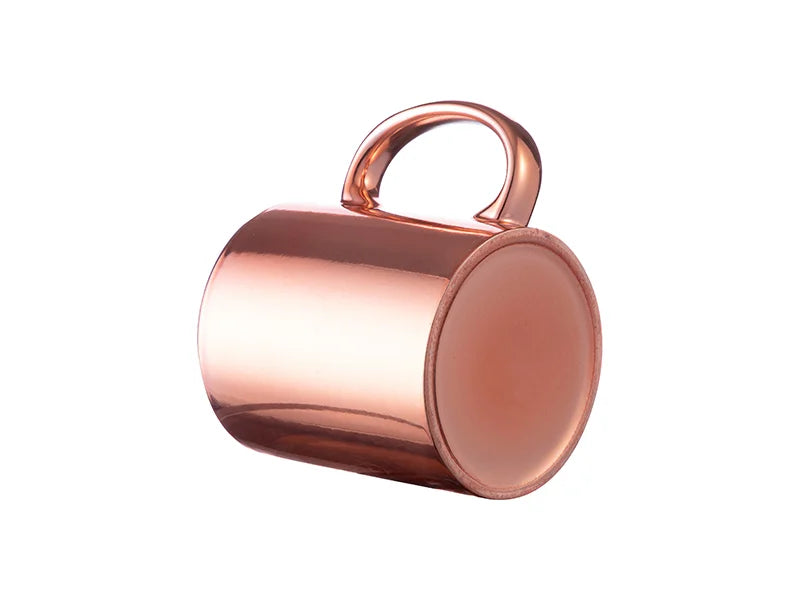 11oz Sublimation Blanks Rose Gold Plated Ceramic Mug