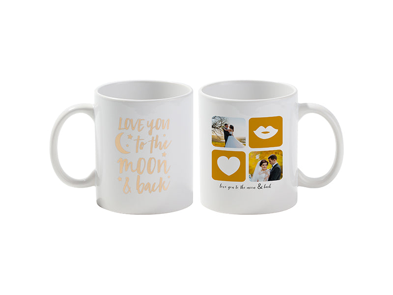 Sublimation 11oz Motto Mug(Moon)