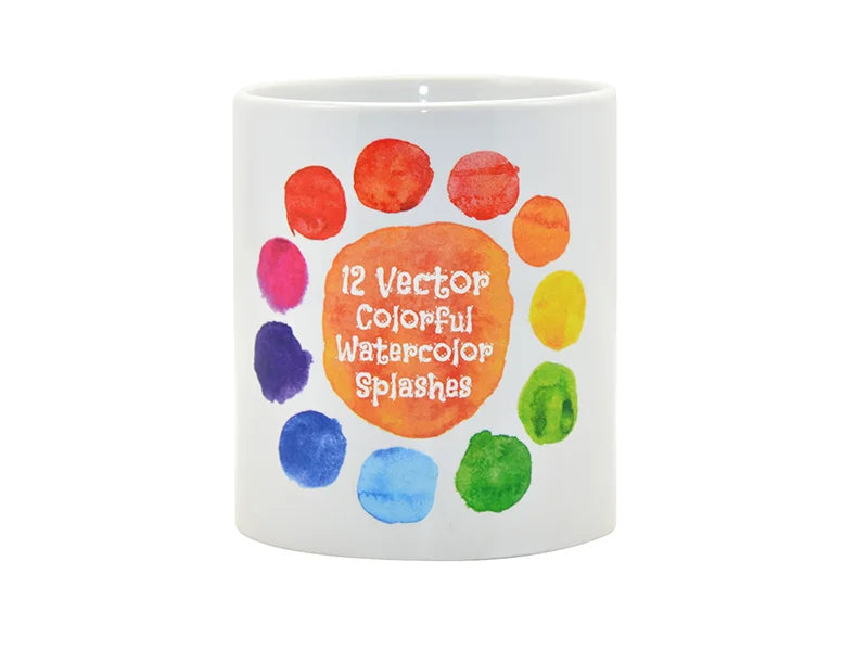 Sublimation 11oz White Photo Mug