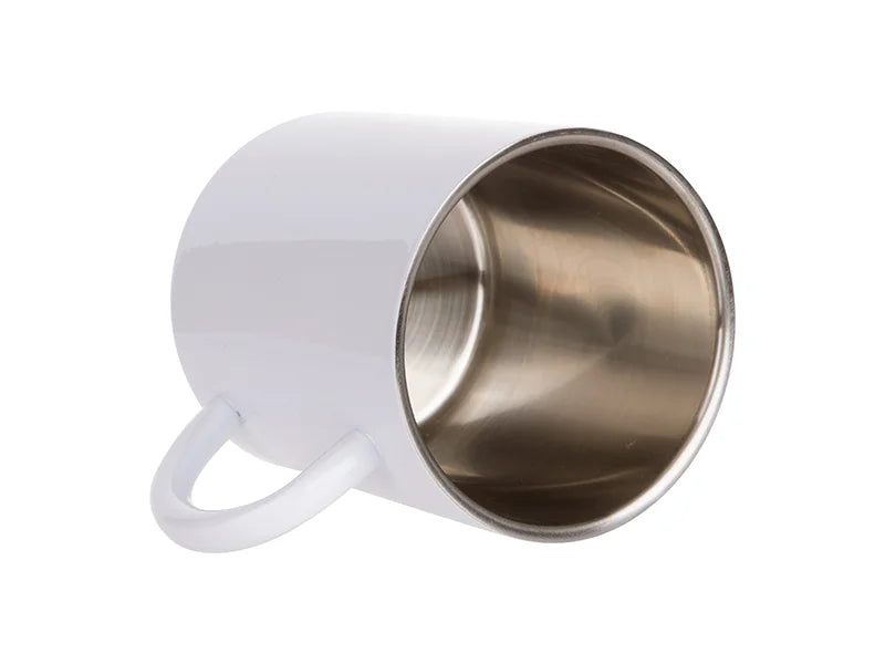 Sublimation 300ml Stainless Steel Mug (White)