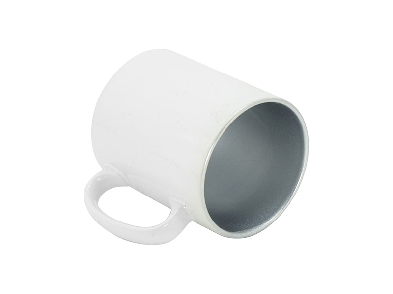 Sublimation 10oz Inner Sparkle Mug (Silver)