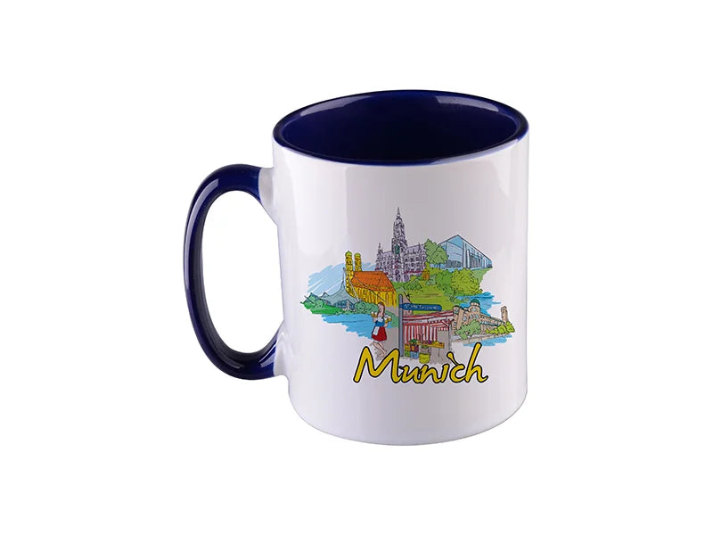 Sublimation 10oz Inner Rim Color Mug