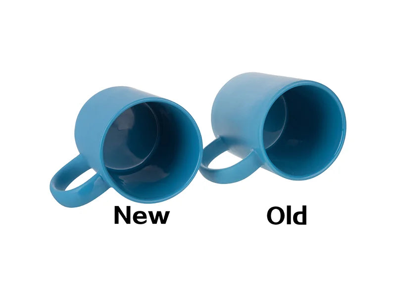 Sublimation 11oz Full Color Mug (Frosted, Light Blue)