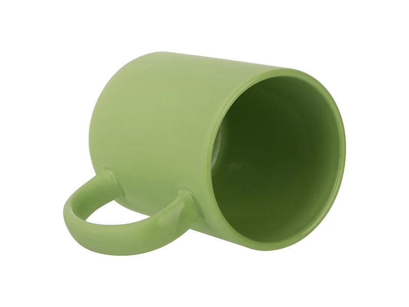 Sublimation 11oz Full Color Mug (Frosted, Light Green)