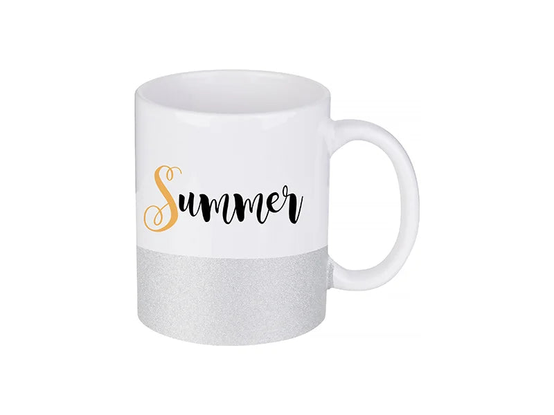 Sublimation 11oz/330ml Bottom Glitter Mug