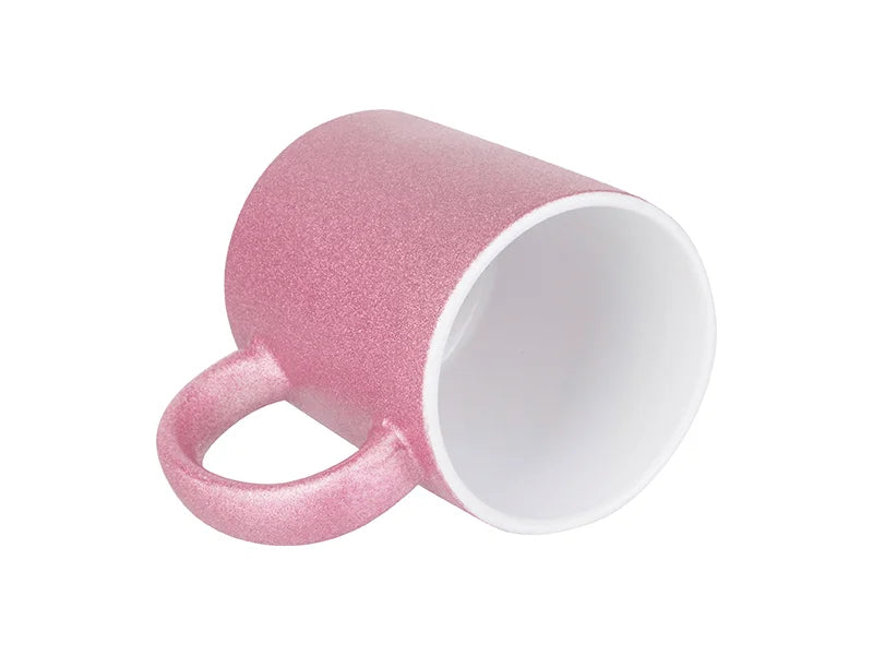 Sublimation 11oz/330ml Glitter Mug (Pink)