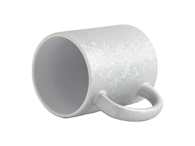 Sublimation Blanks 11oz Crackle Finish Ceramic Mug(Grey)