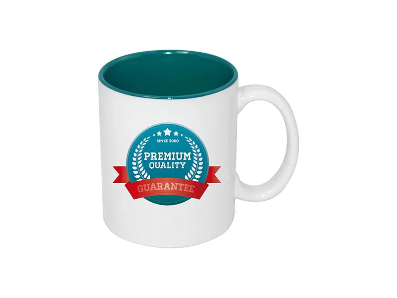 Sublimation 11oz Two-Tone Color Mugs - Green