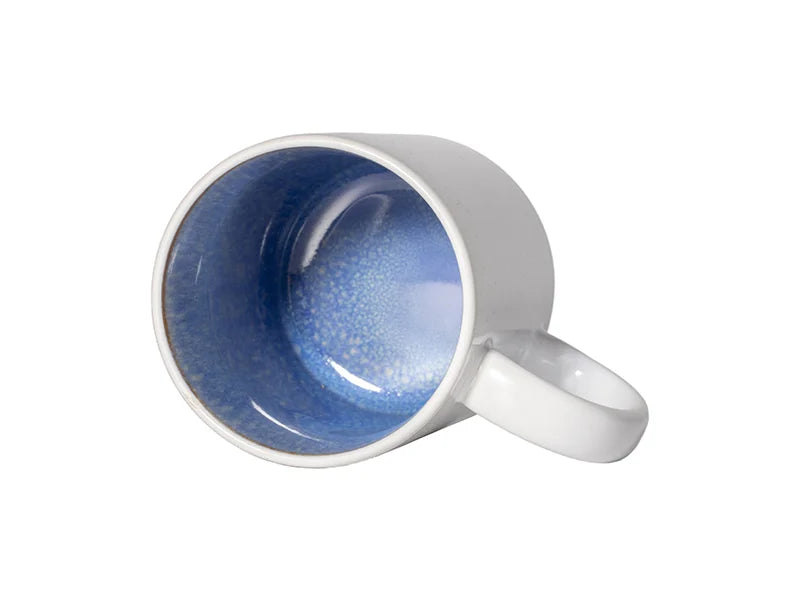 Sublimation 11oz Two-Tone Kiln-changed Color Mug (Light Blue)