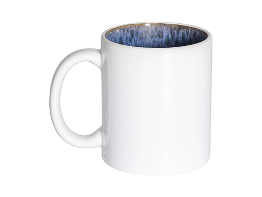 Sublimation 11oz Two-Tone Kiln-changed Color Mug (Dark Blue)