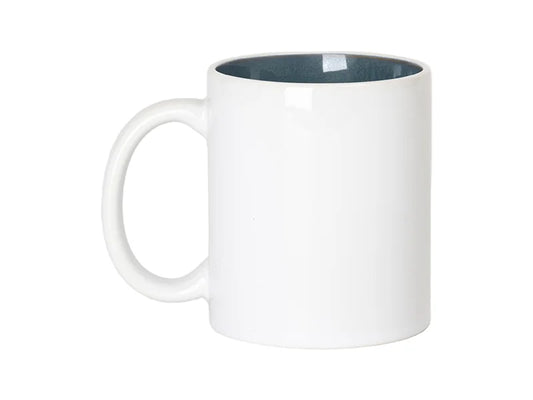 Sublimation 11oz Two-Tone Kiln-changed Color Mug (Lake Blue)