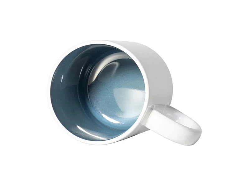 Sublimation 11oz Two-Tone Kiln-changed Color Mug (Lake Blue)