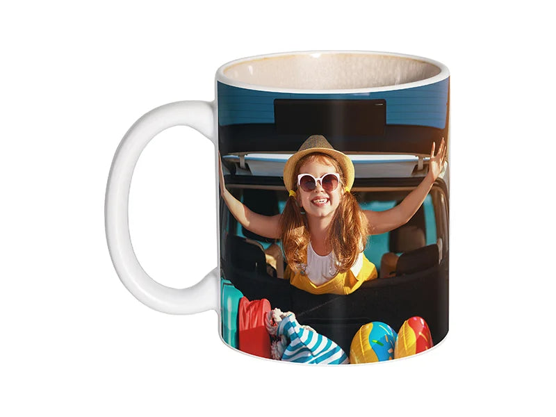 Sublimation 11oz Two-Tone Kiln-changed Color Mug (Gray)