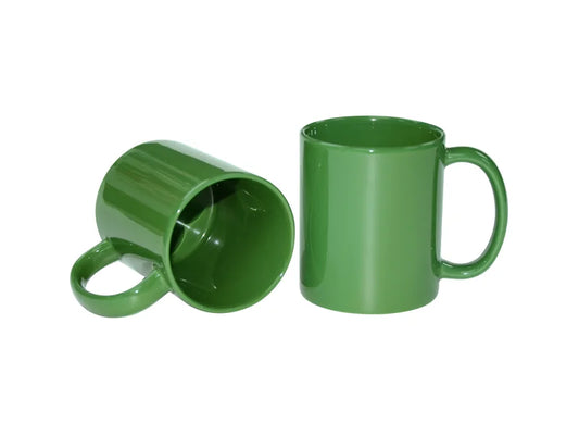 Sublimation 11oz Full Color Mug(Glossy, Green)