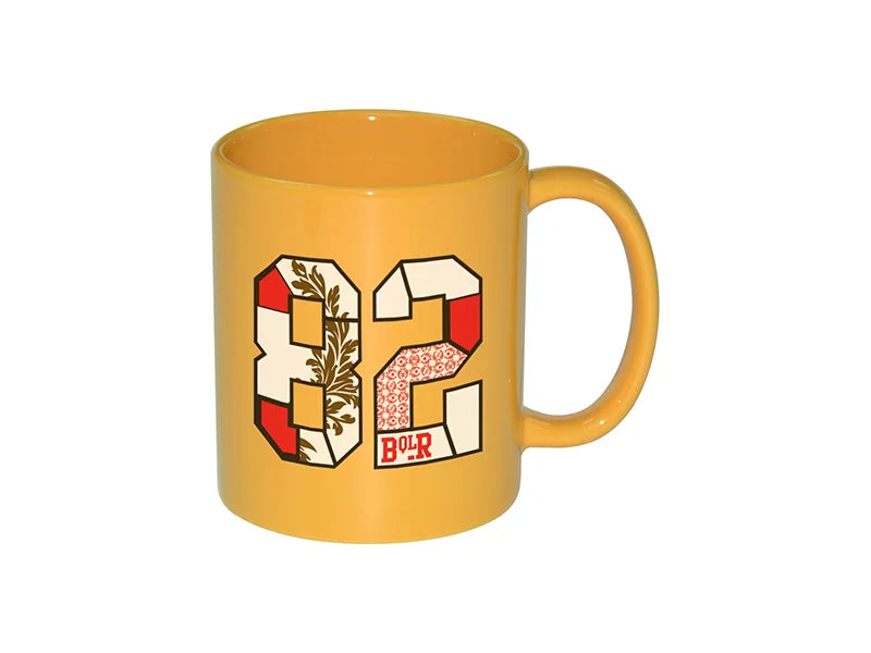 Sublimation 11oz Full Color Mug(Glossy, Yellow)