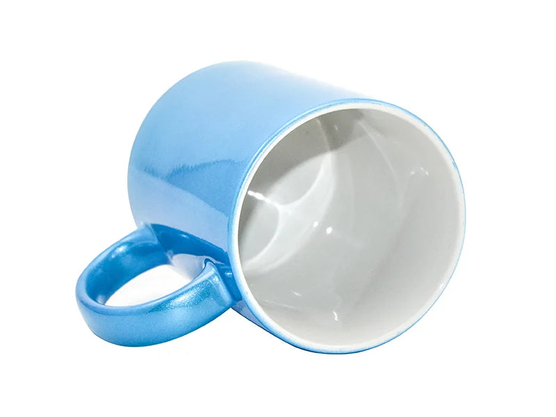 Sublimation 11oz Sparkling Mug(Lake Blue)