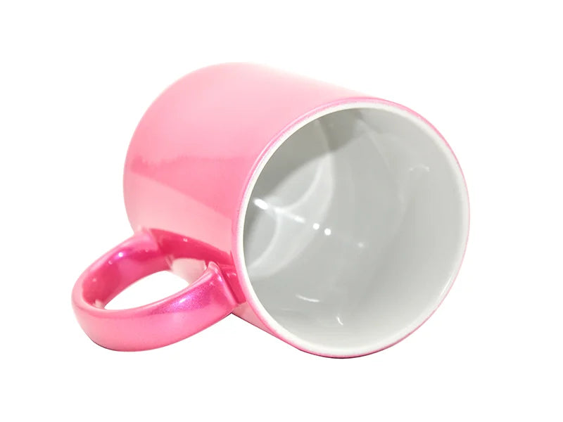 Sublimation 11oz Sparkling Mug(Purple Red)